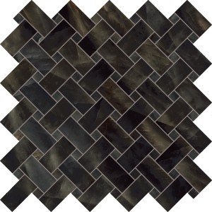 TELE DI MARMO CRYSTAL INTRECCI VITRUM BLACK FULL RODEE 30X30 - EMILCERAMICA ENQR EMILCERAMICA - 1