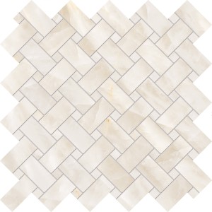 TELE DI MARMO CRYSTAL INTRECCI VITRUM WHITE SILKTECH 30X30 - EMILCERAMICA ENQM EMILCERAMICA - 1