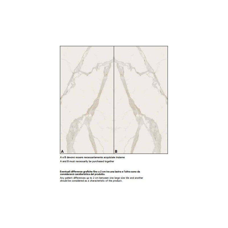 BERNINI GOLD B GLOSSY 160X320cm 12mm - SAIME CERAMICHE T616269 SAIME CERAMICHE - 1