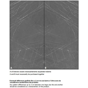 GRAFITE B MATT 160X320cm 12mm - SAIME CERAMICHE T606058 SAIME CERAMICHE - 1