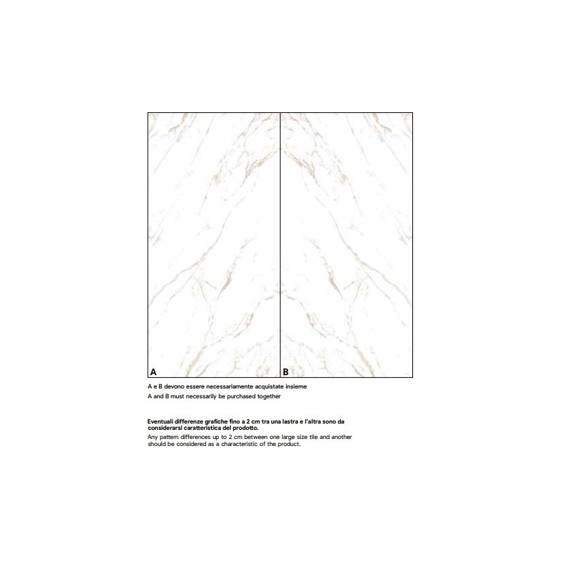 SCULTOREO ORO B LUCIDO 160X320cm 12mm - SAIME CERAMICHE T616289 SAIME CERAMICHE - 1