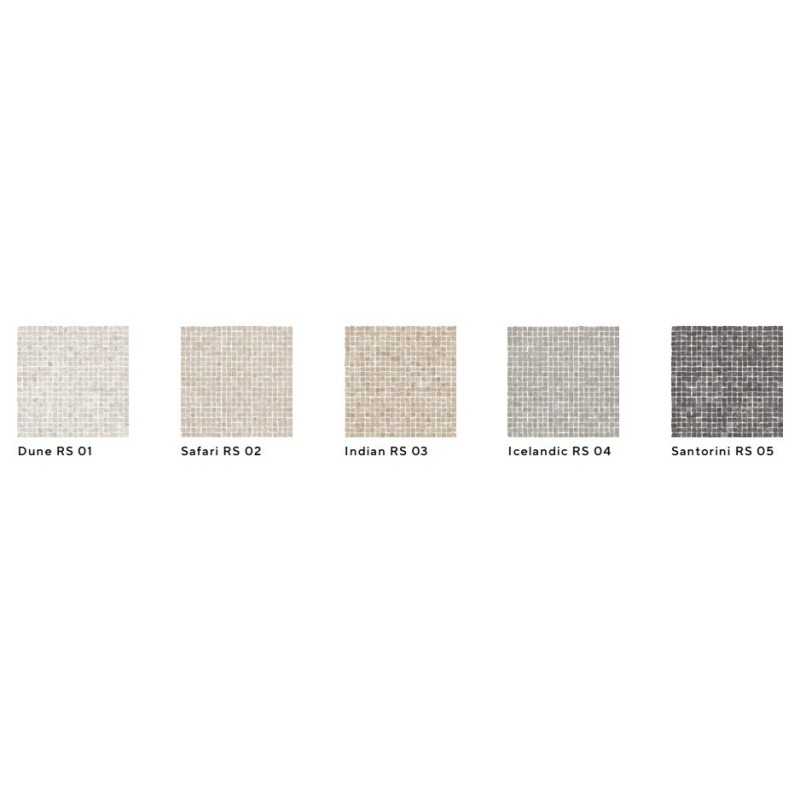 RESTONE RS 05 GEBUERSTET MOSAIK 324T 30X30 SANTORINI - MIRAGE CAI0 MIRAGE - 1