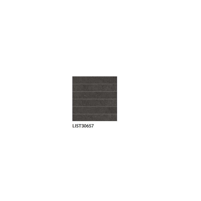 TERRAPURA PURA ANTRACITE MOSAIK LISTELLO NATURAL PLUS 30X30 - FMG LIST30657 FMG IRIS - 1