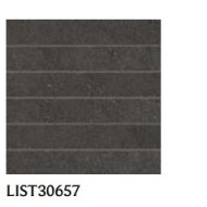 TERRAPURA PURA ANTRACITE MOSAIK LISTELLO NATURAL PLUS 30X30 - FMG LIST30657 FMG IRIS - 1