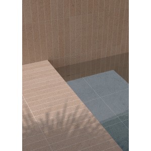 TERRAPURA PURA ROSA MOSAIQUE LISTELLO NATURAL PLUS 30X30 - FMG LIST30661 FMG IRIS - 1