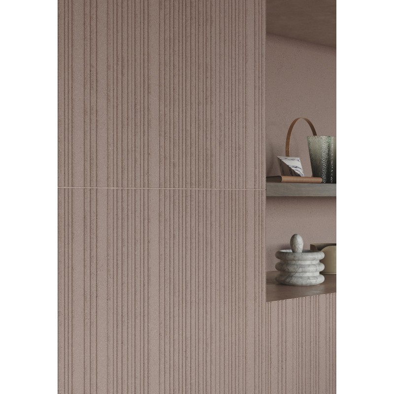 TERRAPURA PURA ROSA RIGHE STRUKTURIERT 120X60 - FMG STR62661 FMG IRIS - 1