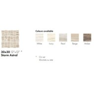 ASTRAL STORM WHITE 30X30 - CERAMICA SANT AGOSTINO CSASTAWH30 CERAMICA SANT'AGOSTINO - 1