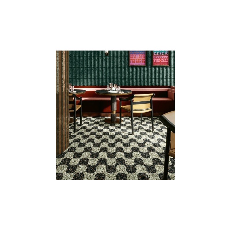 CHICCO Onda Mosaik Verde Cacao 27X36,5 - 41ZERO42 4101288 41ZERO42 - 2