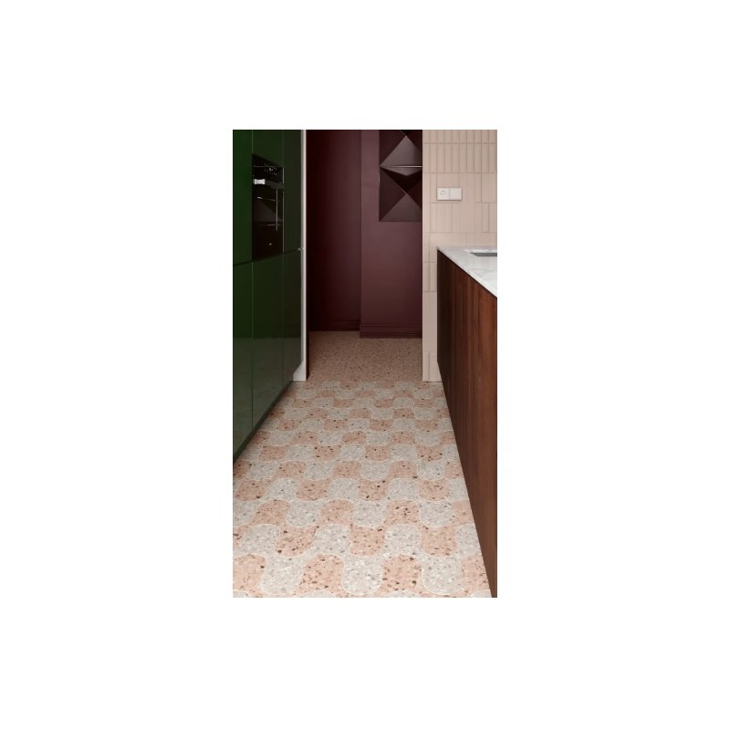 CHICCO Onda Mosaico Rosa Greige 27x36,5 - 41ZERO42