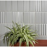 Wigwag Grey 7,5x15 glossy 3D wall tile