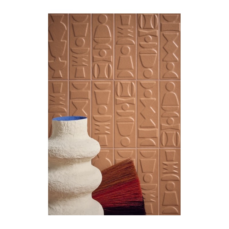 Nok Totem Terra 6.5x20 8.5mm — 41ZERO42 matt porcelain tile