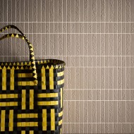Nok Mosaik Rug Taupe 30x30