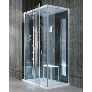 Cabina doccia multifunzione TEMPO Integra angolo 90x80  Hafro - Geromin HAFRO-GEROMIN - 1