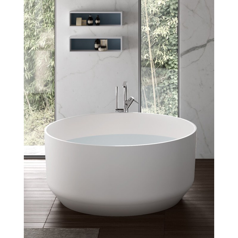 FIO  vasca   125 x 58 H Mineraltek White Hafro - Geromin HAFRO-GEROMIN - 1