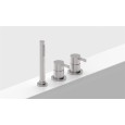 Rubinetteria LIO per vasche Acciaio satinato - Hafro - Geromin HAFRO-GEROMIN - 1