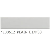 Biscuit Plain Bianco 5x20cm matt wall tile
