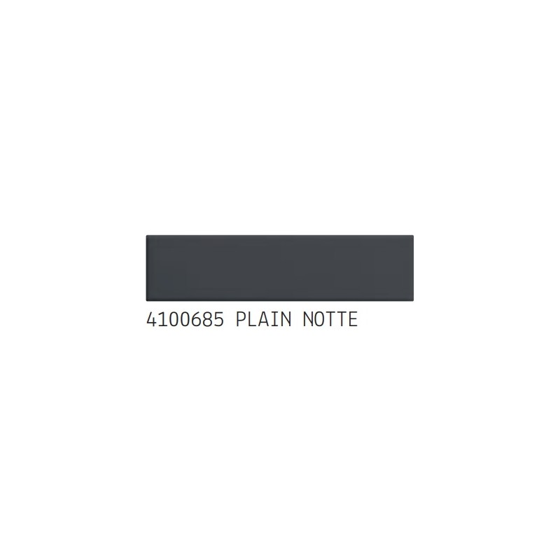 Biscuit Plain Notte 5x20cm matt wall tile by 41ZERO42