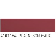 Biscuit Plain Bordeaux Fliesen 5x21cm, matt