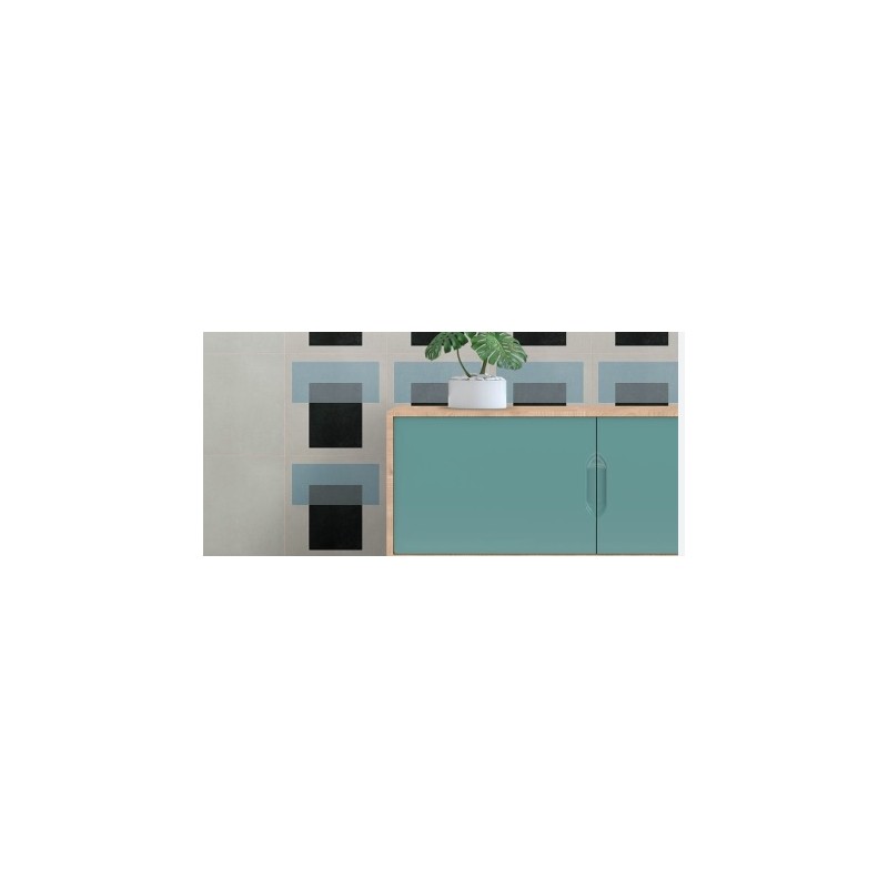 Futura T Blue 15x15 Wandfliese