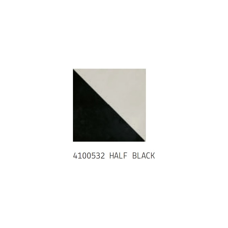 Futura Half Black 15x15cm