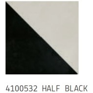 Futura Half Black 15x15cm