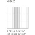 Italic Travertino Mosaic 30x30