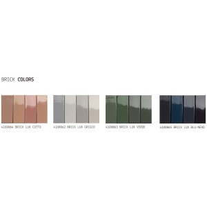 Cosmo Brick Blu-Nero Lux 6,5x15,5