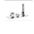 LOFT A1 Mix Dreiloch-Armatur mit Brauseschlauch - Hafro - Geromin HAFRO-GEROMIN - 1