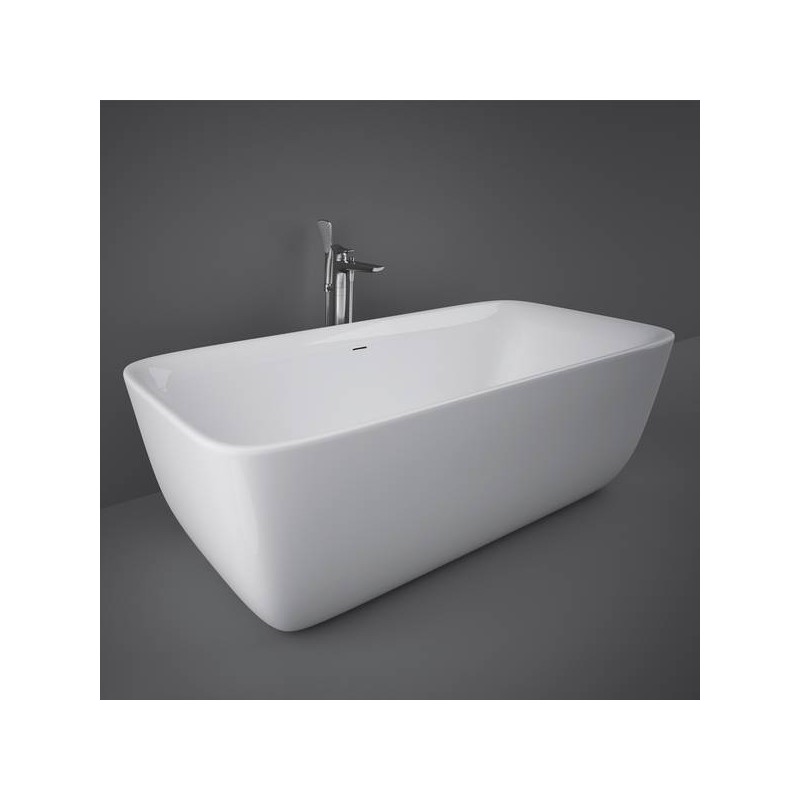 Vasca da bagno RAK Contour Bianco Alpino in acrilico