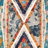 ARALDICA Blasone Azzurro Glossy 120x240