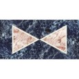 ARALDICA TRIANGOLI BLU Glossy 120x240 CEDIT