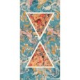 CEDIT Araldica Triangoli Azzurro 120x240 glossy