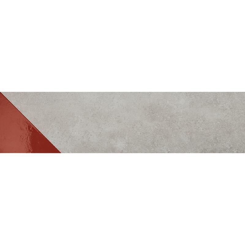 Matrice Rice Trama 3 H4 Vermiglio 20x80cm tile