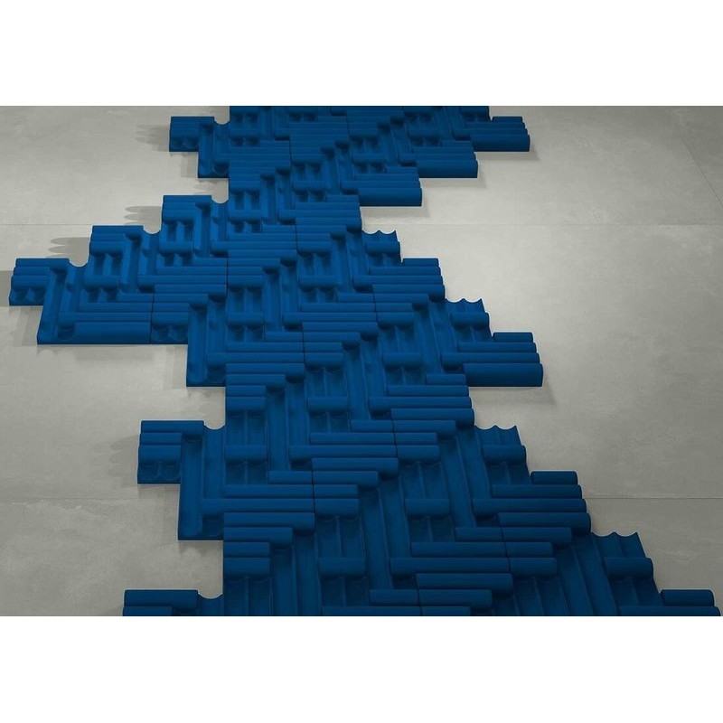 RILIEVI 01 OLTREMARE 36x35 CEDIT - formella 3D opaca