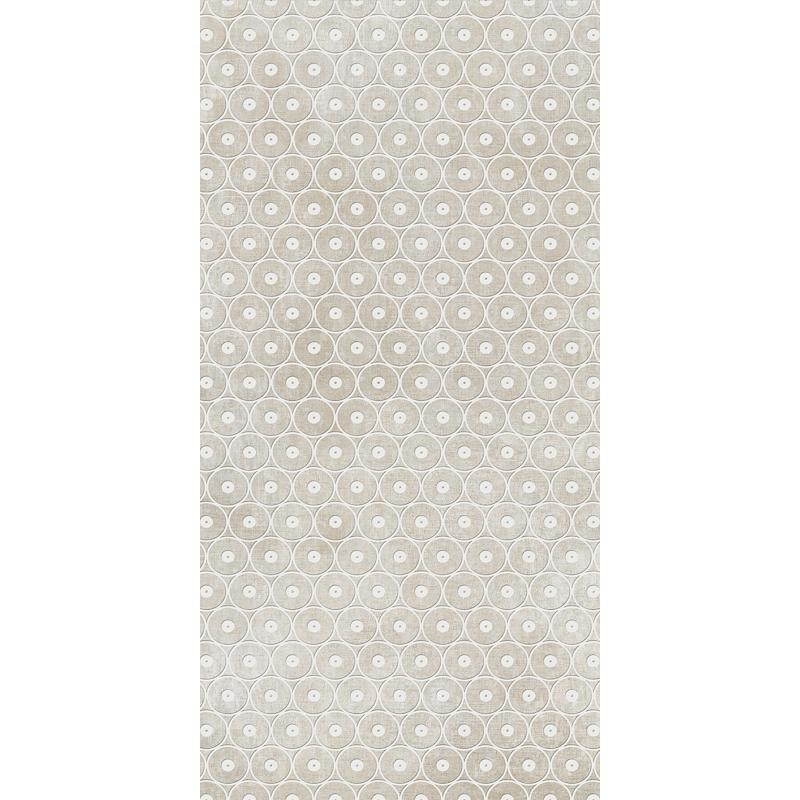 TESORI Decoro Anelli Bianco 120x240 cm CEDIT