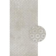 TESORI Decoro Anelli Bianco Argento 120x240 cm CEDIT