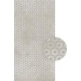 TESORI Decoro Anelli Bianco Argento 120x240 cm CEDIT