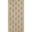 TESORI Decoro Broccato Grigio Oro 120x240 cm CEDIT