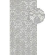 TESORI Decoro Broccato Grigio Argento 120x240 cm CEDIT