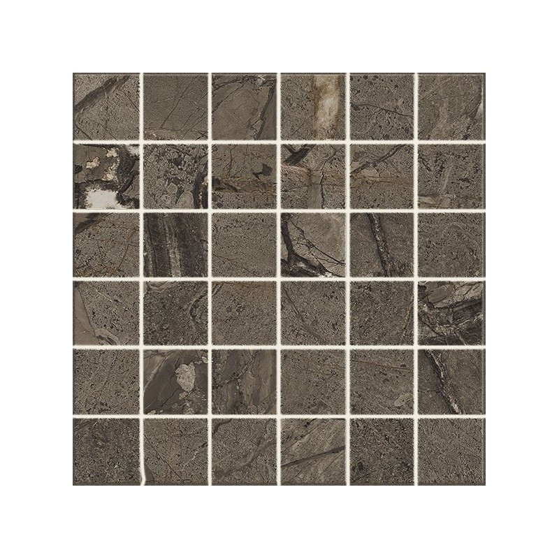 AMARANTO MOSAICO 5x5 BROWN 30x30 cm - CERCOM