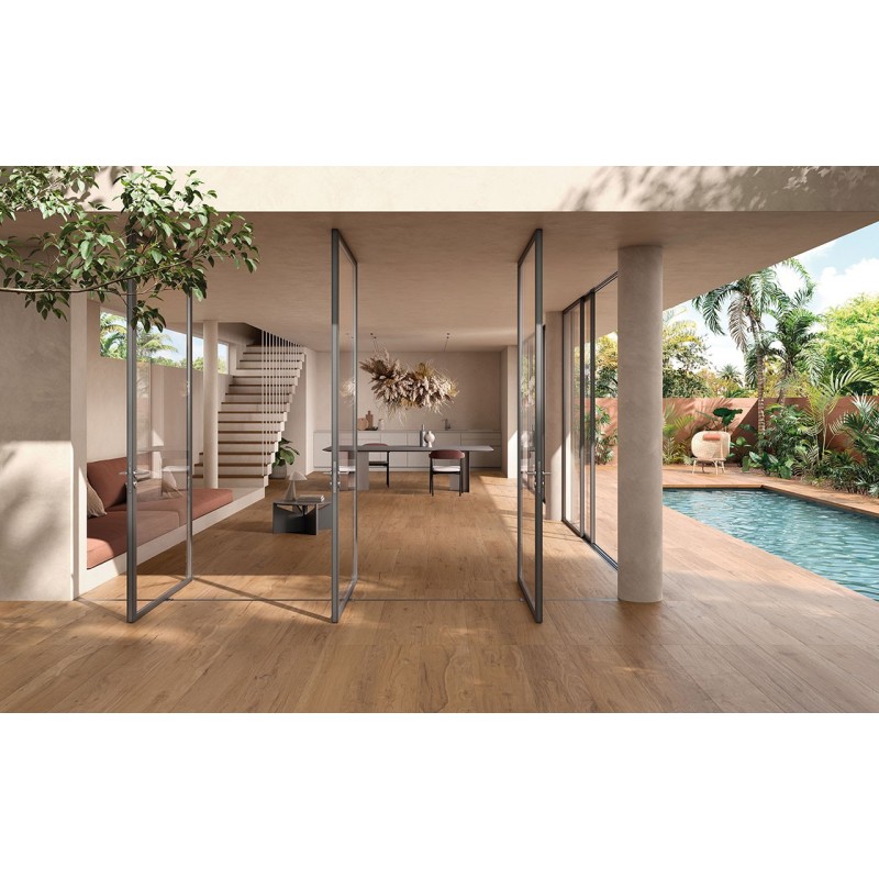 BRICCOLE AMBRA RT 180x20 cm effetto legno opaco