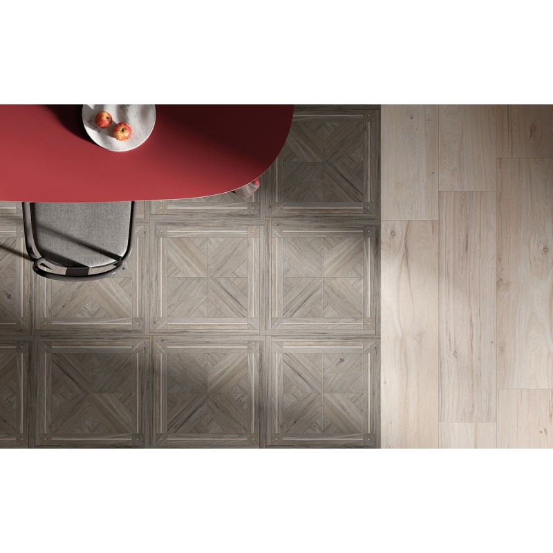 BRICCOLE INTARSIO Tortora 60x60 cm - CERCOM