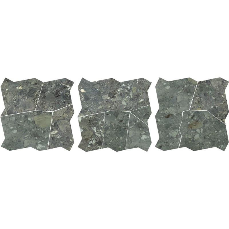 Ceppo di Gres Palladiana Mix Verde 58x58 cm
