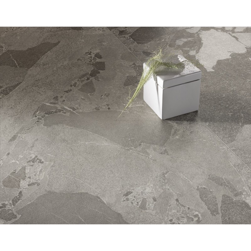 COSMO METEOR GREY 120x120 cm – Cercom stone-effect tile
