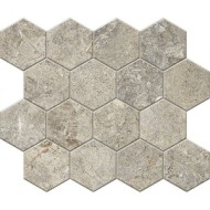 EVERSTONE Mosaico Esagono Ever Brown 25x30 Cercom