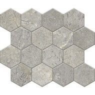 EVERSTONE Mosaico Esagono Ever Greige 25x30 cm - CERCOM