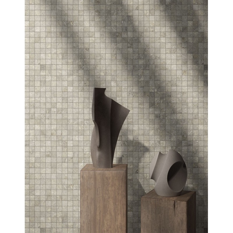 Everstone Brown 5x5 Ceramic Mosaic 30x30 cm
