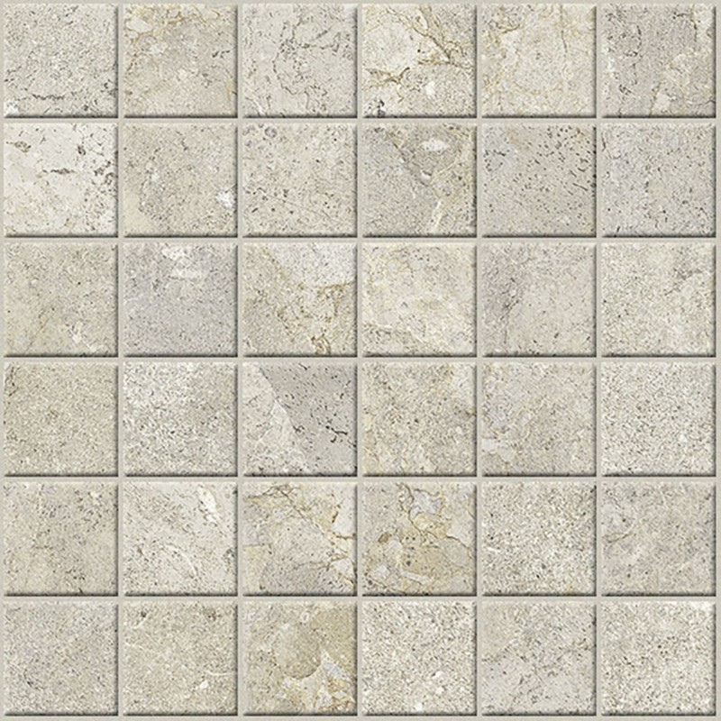 Everstone Cream 5x5 Mosaic 30x30 cm - CERCOM