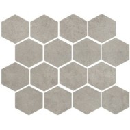 Mosaico esagonale Residence Grey 25x30 cm