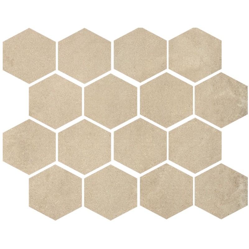 RESIDENCE Esagono Beige 25x30 cm - CERCOM